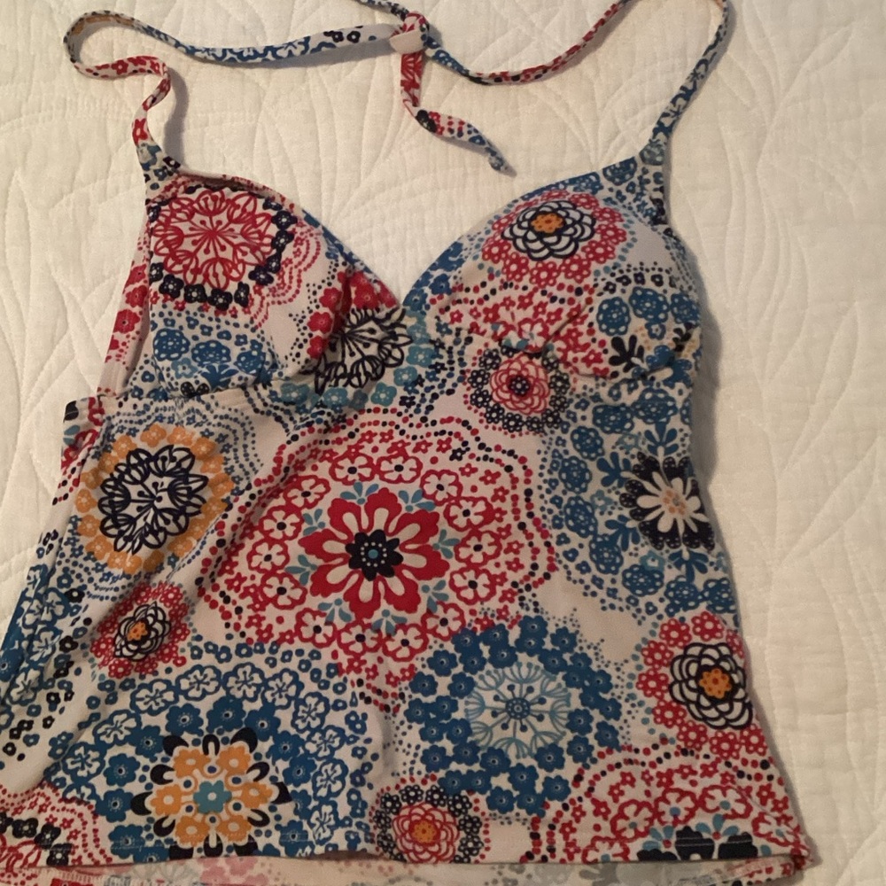 Merona Multicolor Floral Tankini Top